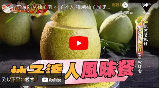 守護阿爸柚子園 柚子達人 獨創柚子風味餐 176集《進擊的台灣》part2